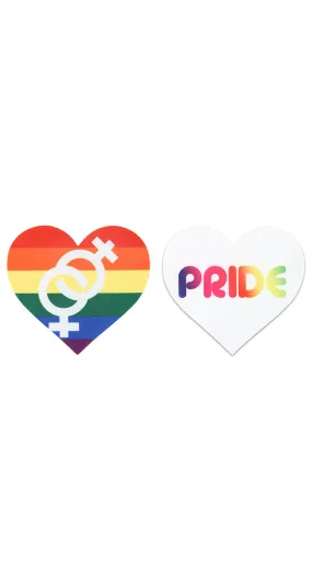 2-Pack Pride Love Pasties