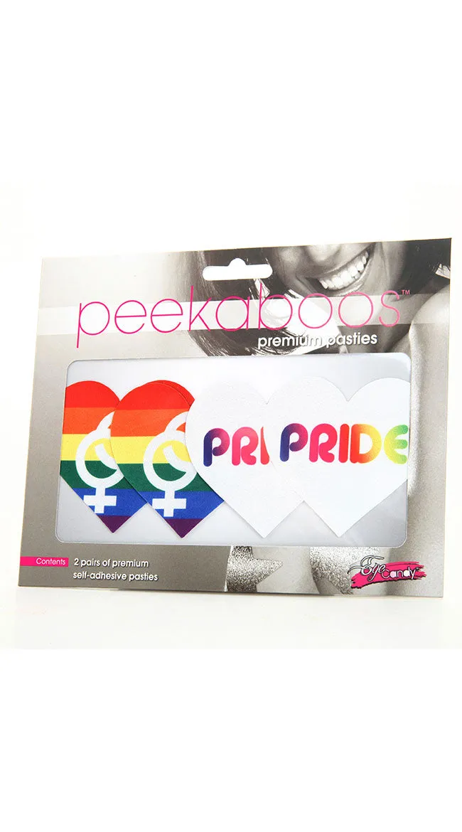 2-Pack Pride Love Pasties