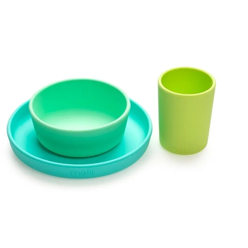 3 Piece Silicone Meal Set