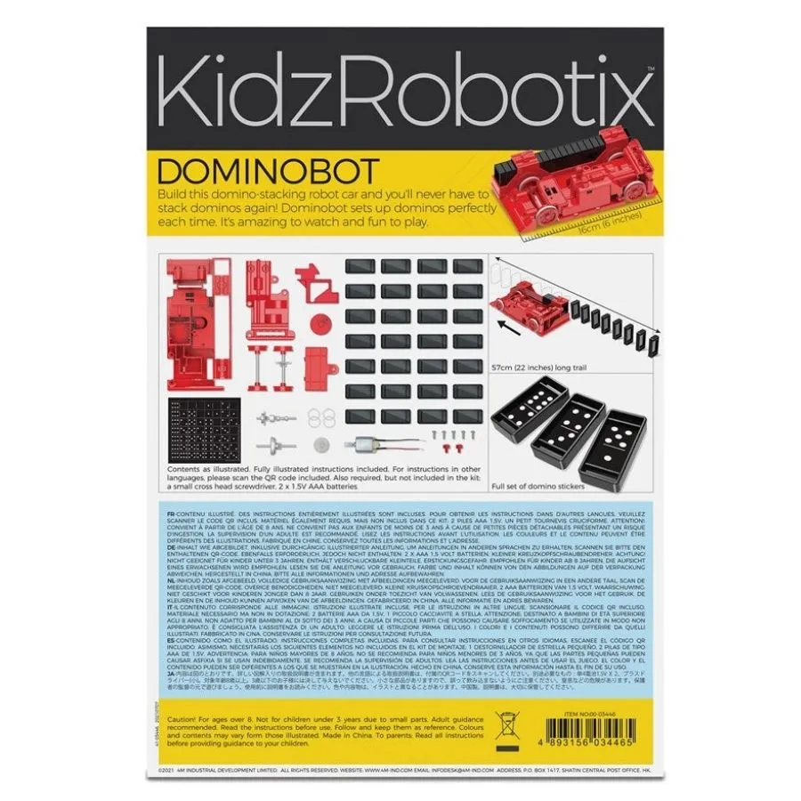 4M Toys - KidzRobotix Dominobot Robot