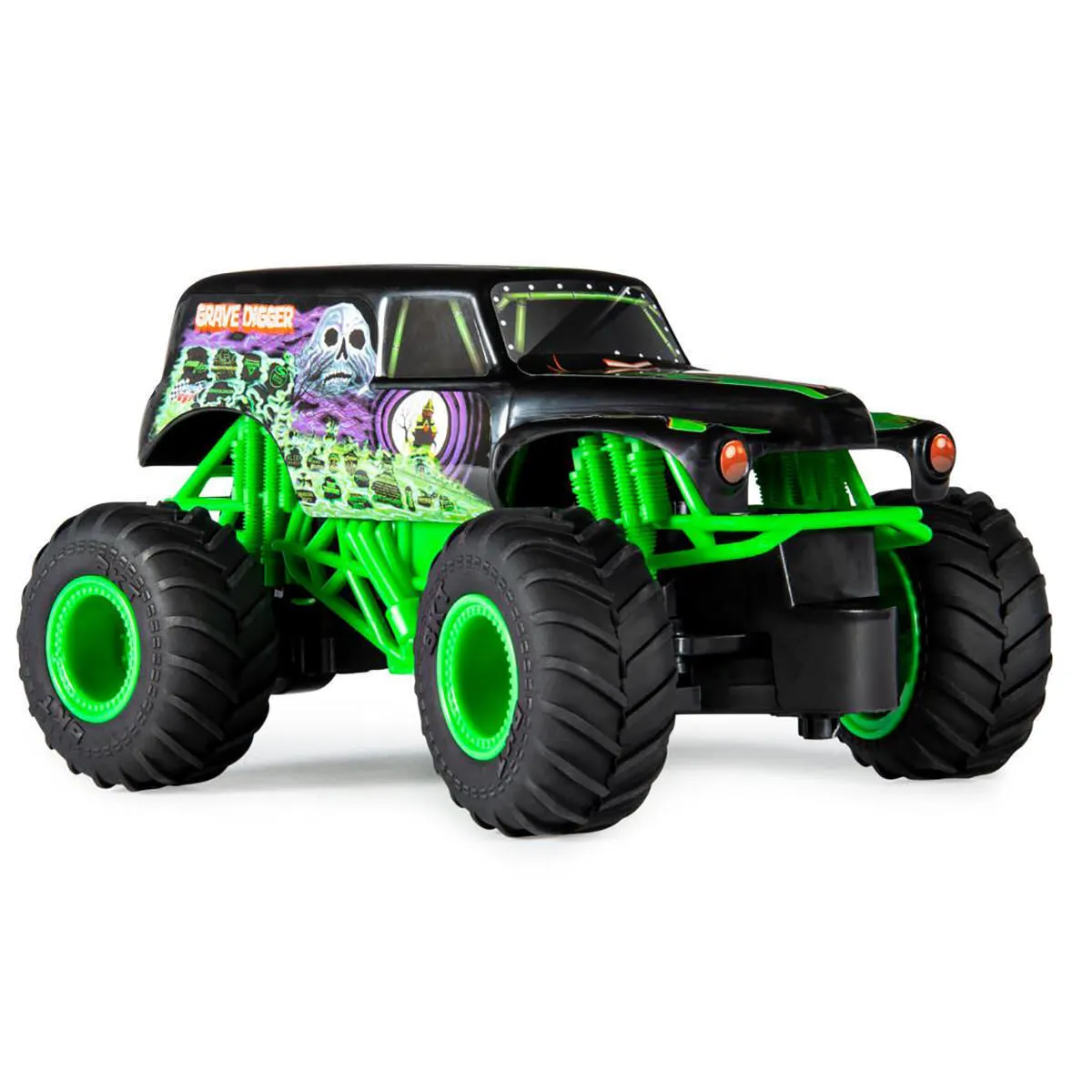 6047112 MONSTER JAM 1:24 REMOTE CONTROL  GRAVE DIGGER