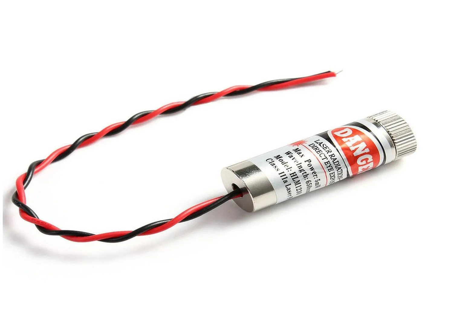 650nm 5mW RED CROSS Laser Module 5V Industrial Grade