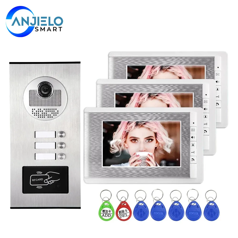 9-inch Screen Residential Intercom Intelbras Wired Camera Wireless Door Intercom for Home Can Be Used With 6 Indoor Units