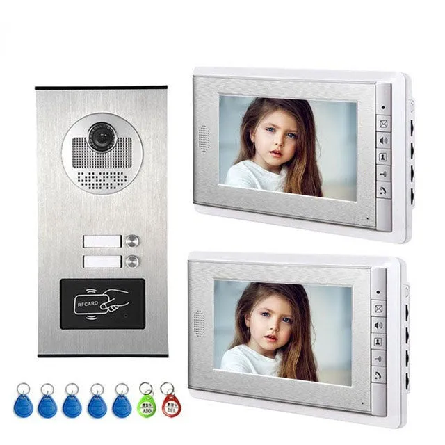 9-inch Screen Residential Intercom Intelbras Wired Camera Wireless Door Intercom for Home Can Be Used With 6 Indoor Units