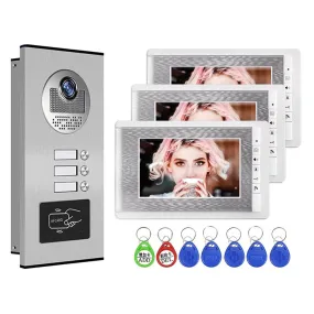 9-inch Screen Residential Intercom Intelbras Wired Camera Wireless Door Intercom for Home Can Be Used With 6 Indoor Units