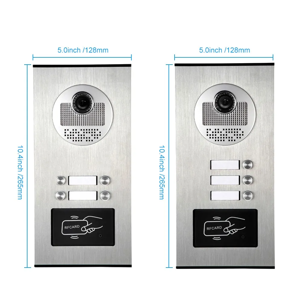 9-inch Screen Residential Intercom Intelbras Wired Camera Wireless Door Intercom for Home Can Be Used With 6 Indoor Units