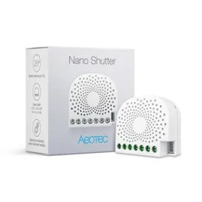 Aeotec by Aeon Labs Z-Wave Plus Nano Shutter ZW141 for Curtains and Blinds