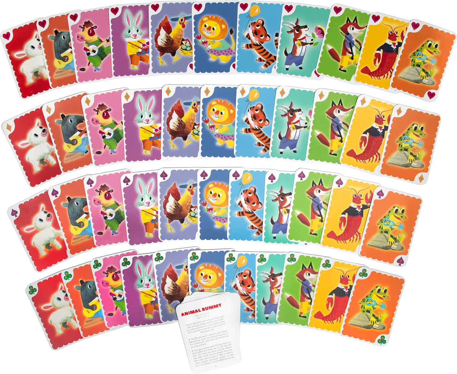 Animal Rummy Card Game