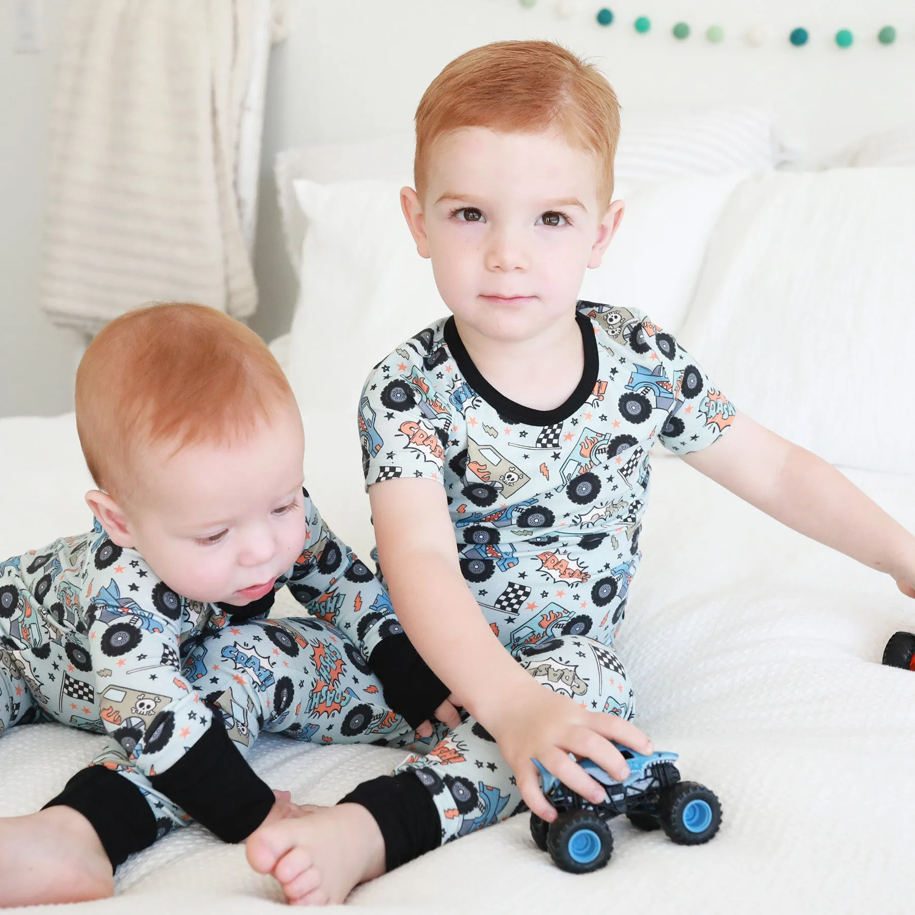 Big Wheelin' Two Piece Pajama Set