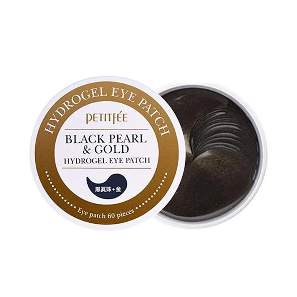 Black Pearl & Gold Hydrogel Eye Patch