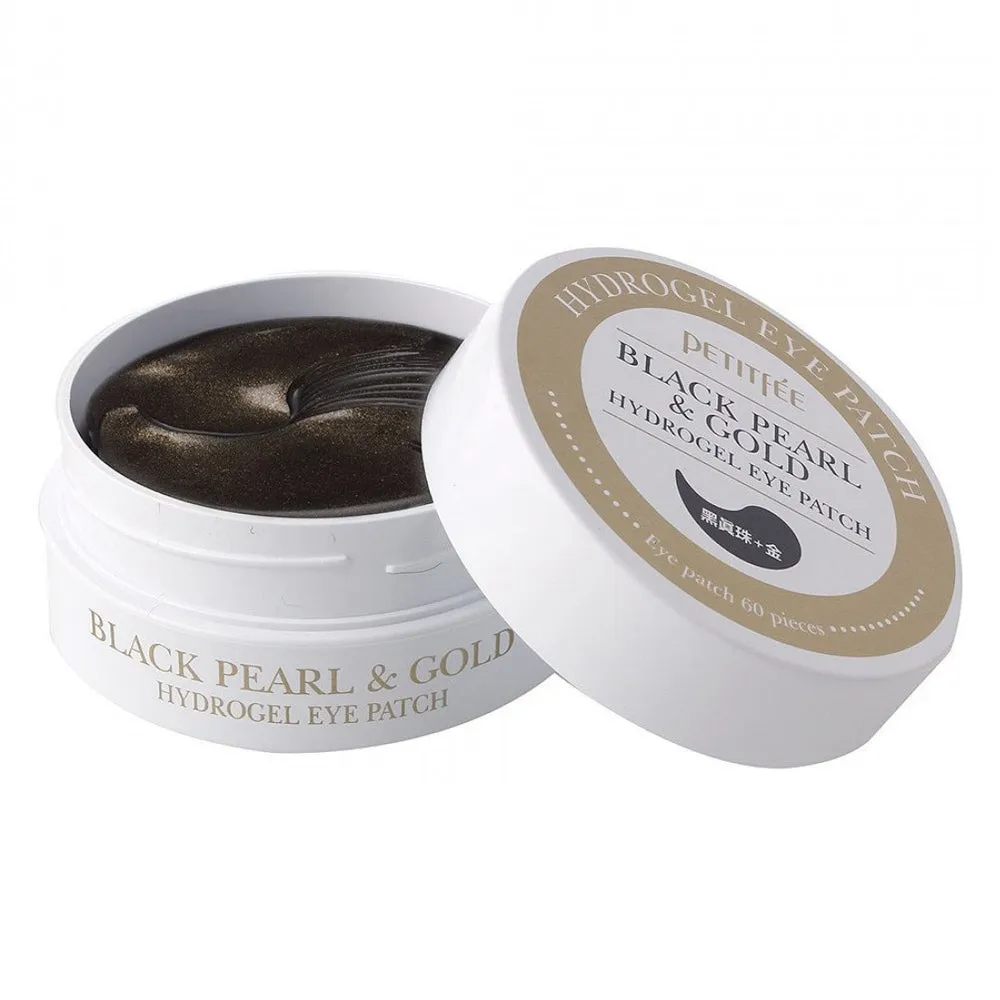 Black Pearl & Gold Hydrogel Eye Patch