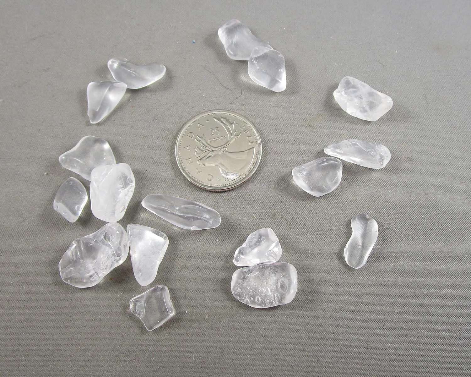 Clear Quartz Large Chips (Undrilled) 100 grams (H019)