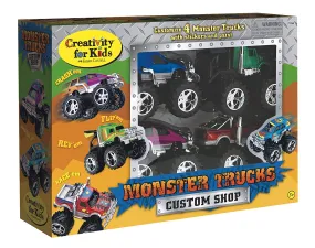 Creativity for Kids 1166 Monster Trucks Custom Shop (4 Trucks)