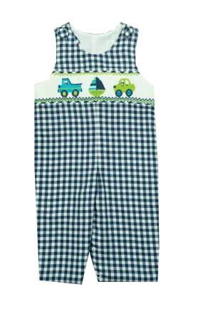 Delaney Boys Transportation Smocked Longall