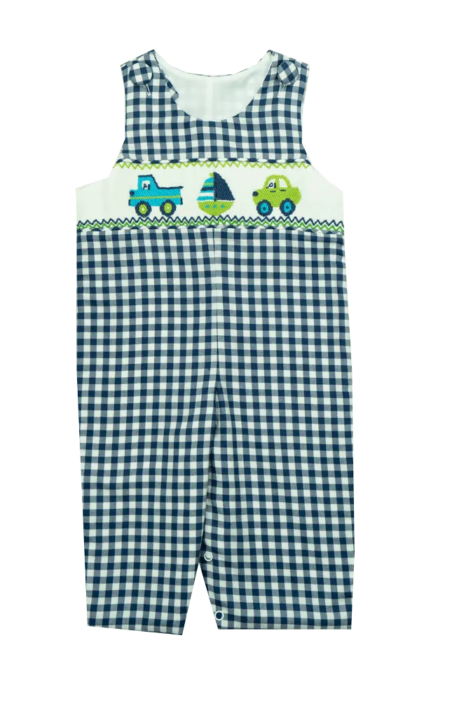 Delaney Boys Transportation Smocked Longall