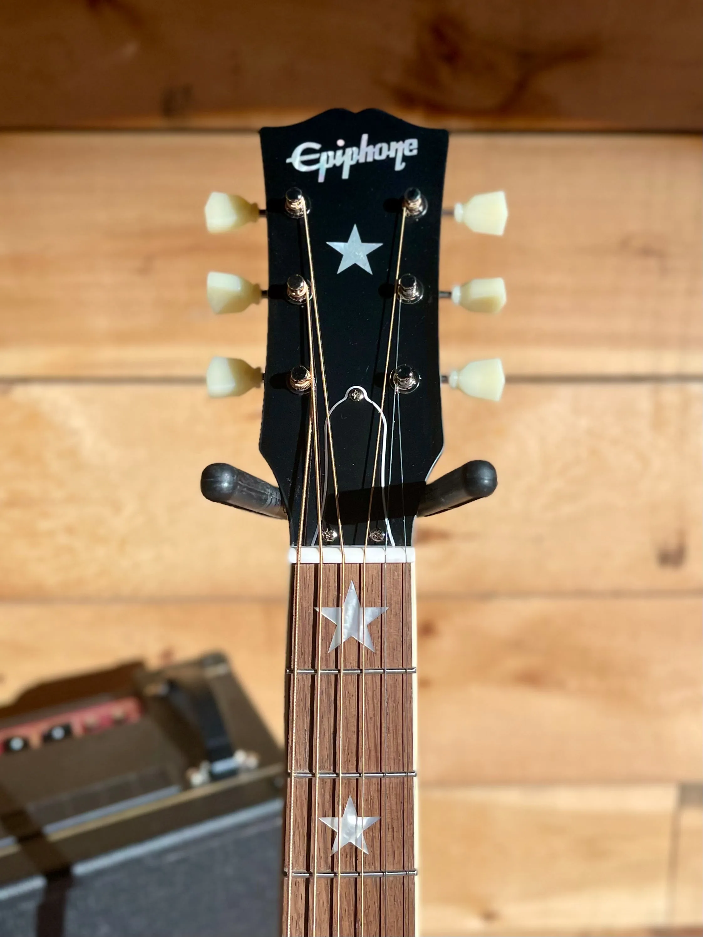 Epiphone J-180 LS, Ebony