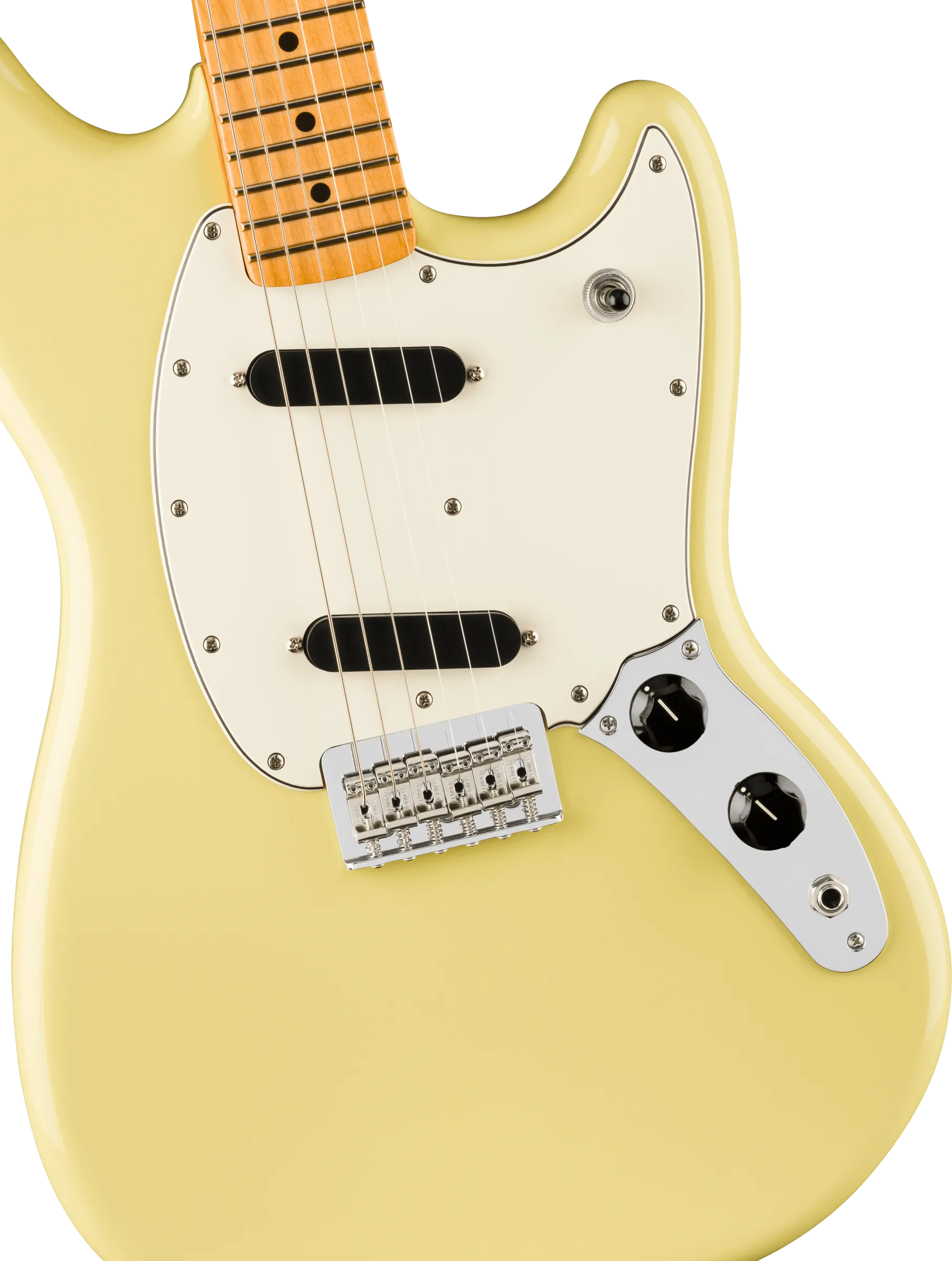 Fender Player II Mustang Maple FB, Hialeah Yellow