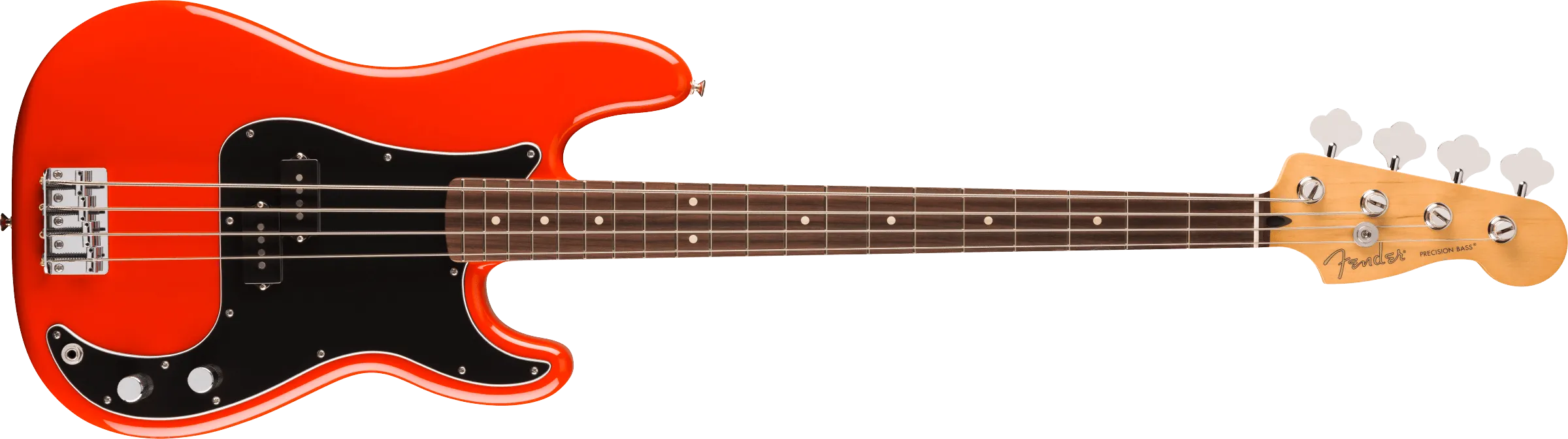 Fender Player II Precision Bass Rosewood FB, Coral Red