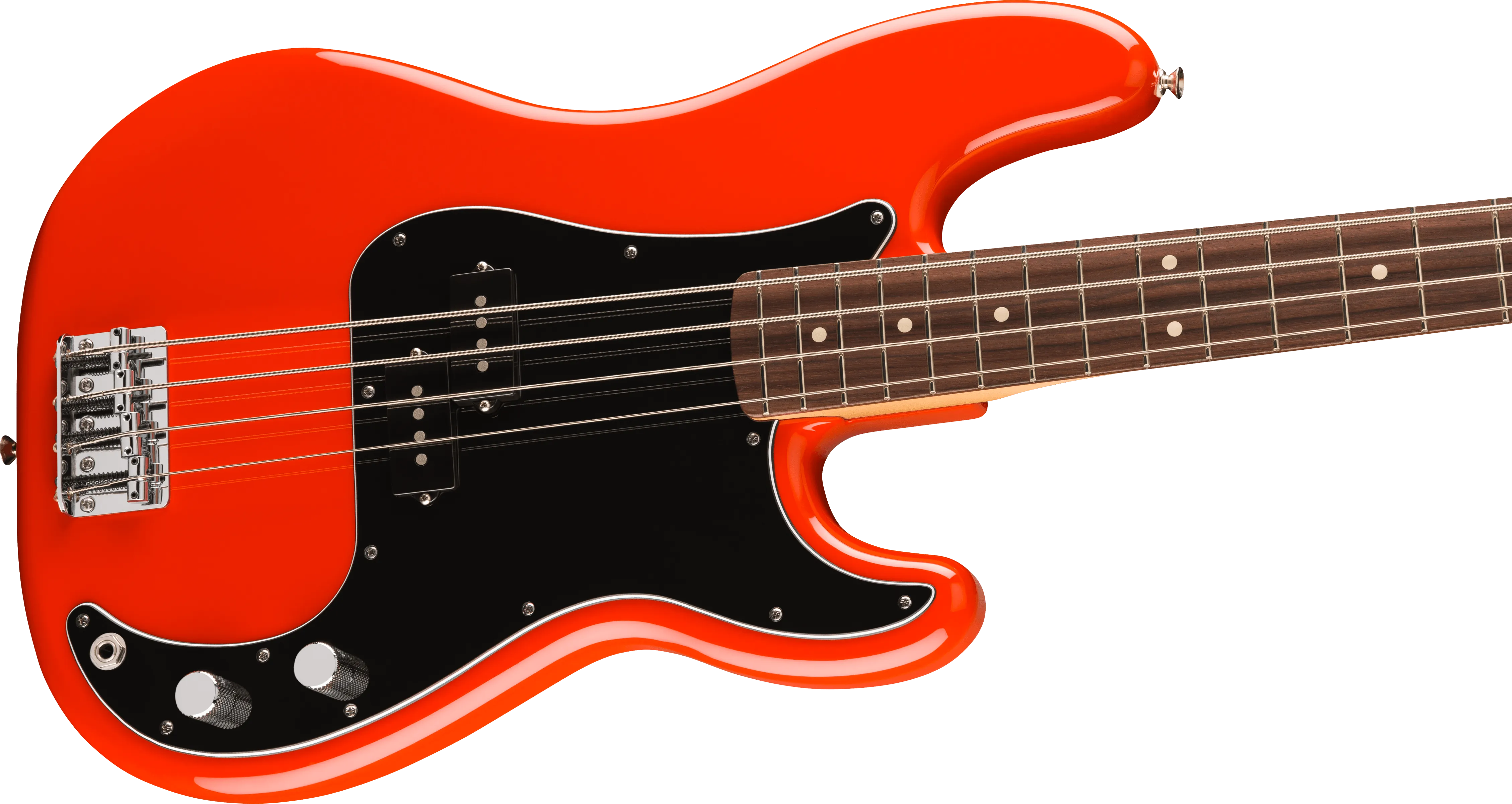 Fender Player II Precision Bass Rosewood FB, Coral Red