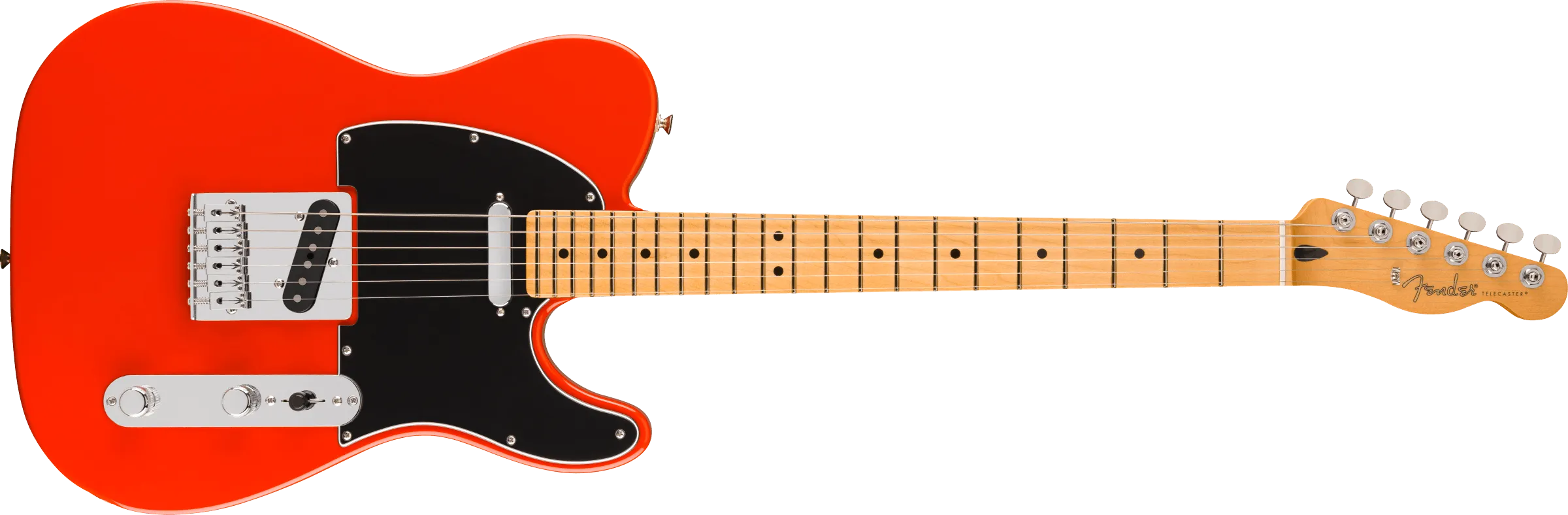 Fender Player II Telecaster Maple FB, Coral Red