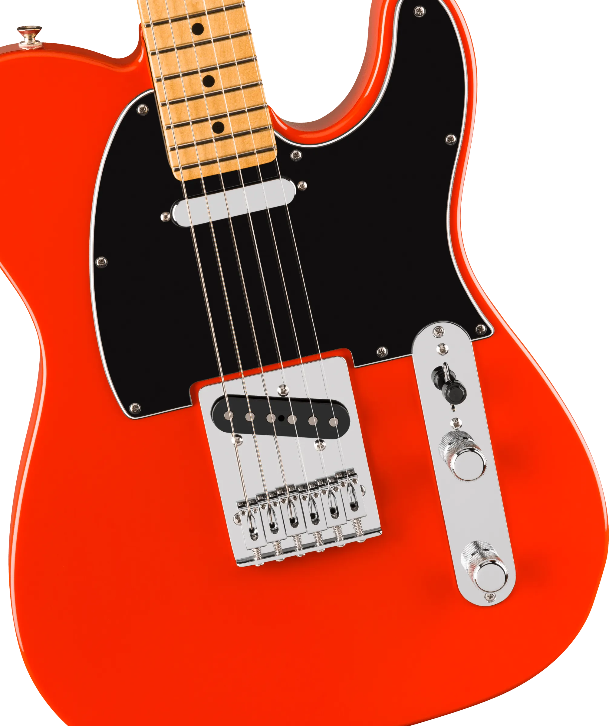 Fender Player II Telecaster Maple FB, Coral Red