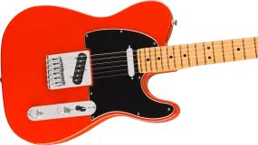 Fender Player II Telecaster Maple FB, Coral Red