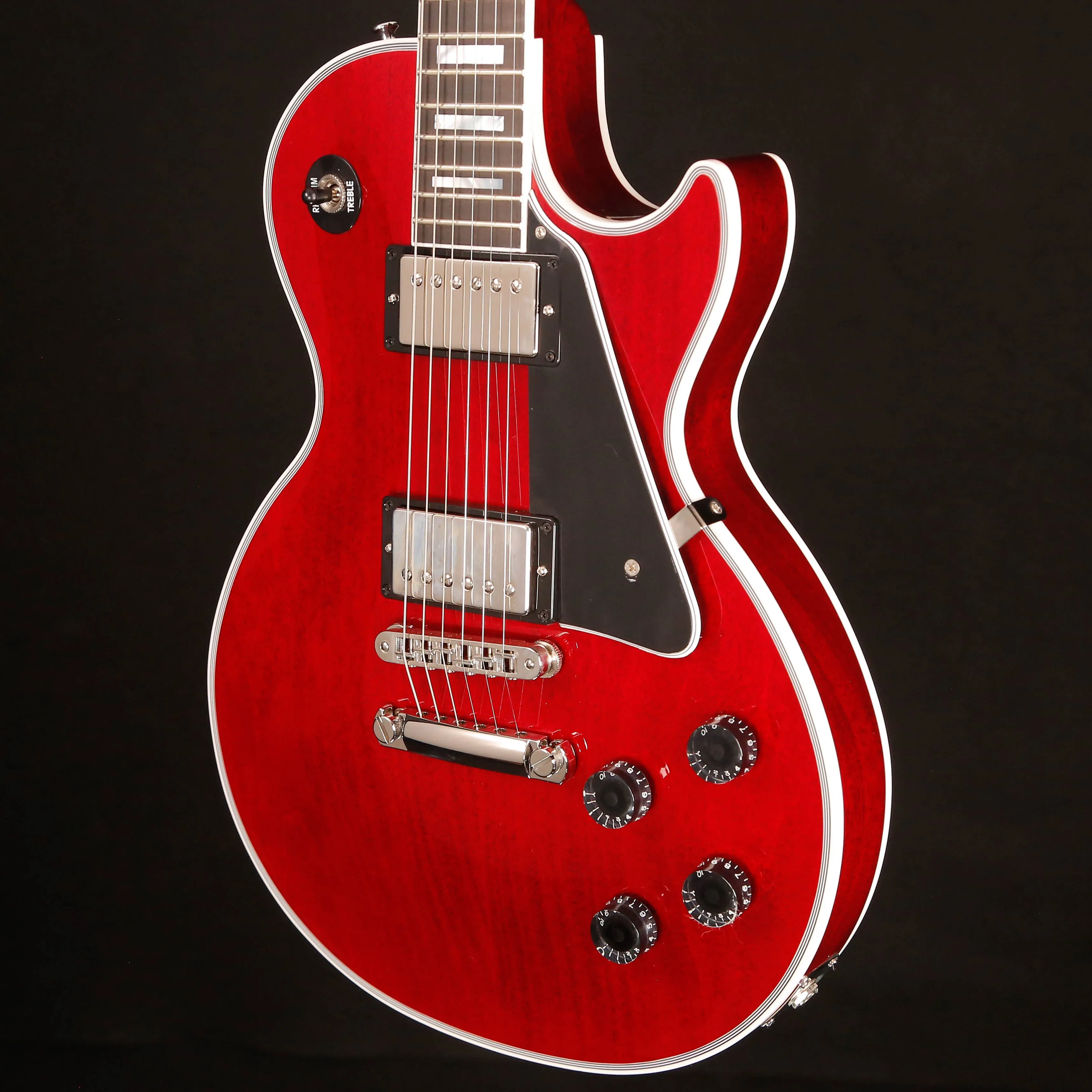 Gibson Les Paul Custom, Nickel Hw, Wine Red Gloss 10lbs 11.3oz