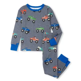 Hatley Monster Trucks Pajama Set