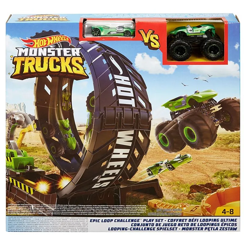 Hot Wheels Monster Truck Epic Loop Challenge Playset