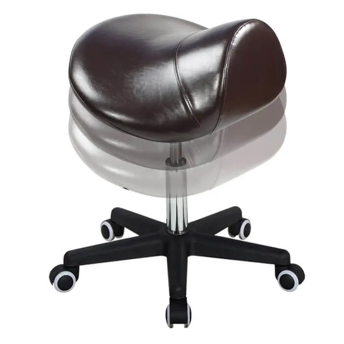 Hydraulic Ergonomic Swivel Saddle Stool or Chair