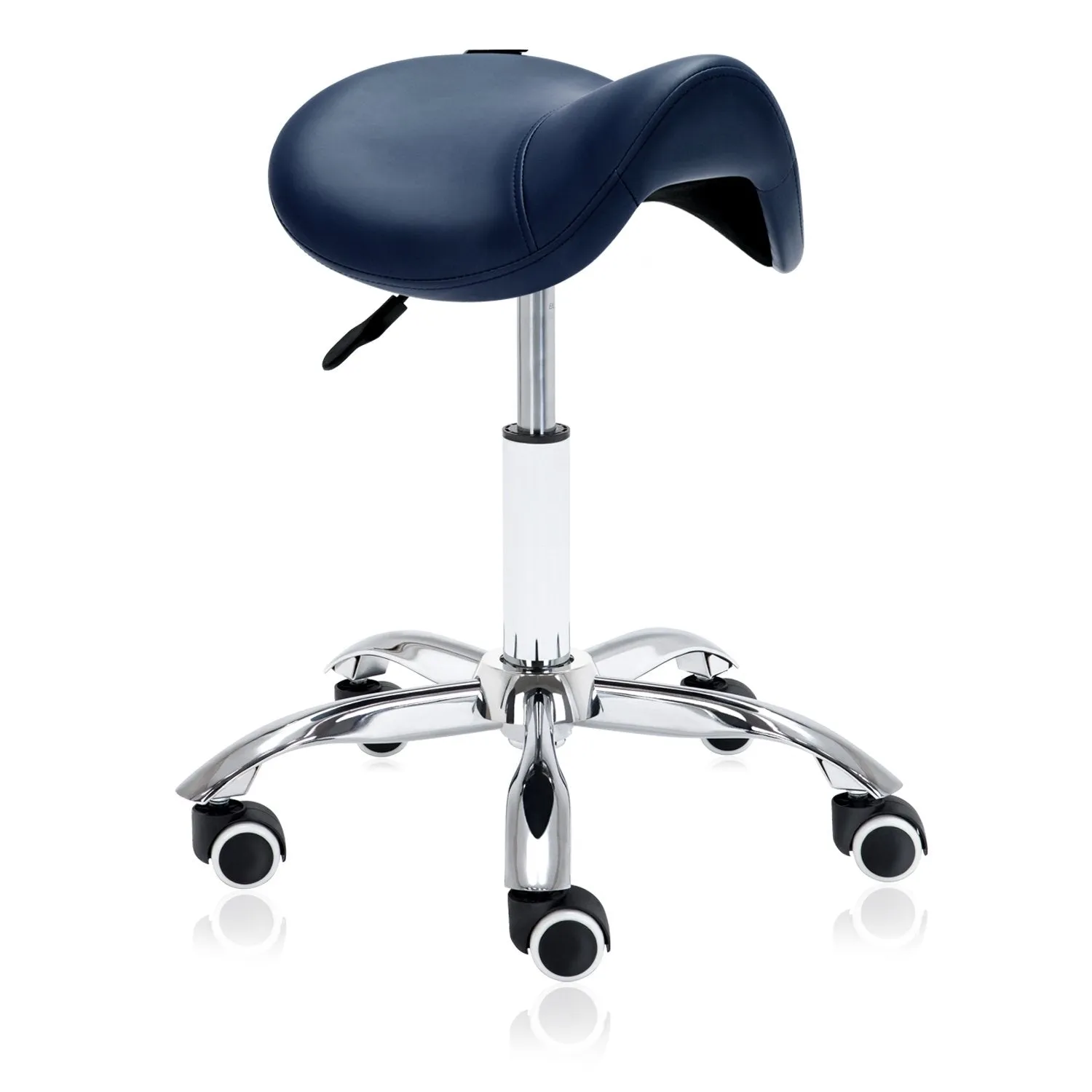 Hydraulic Saddle Rolling Ergonomic Medical Stool