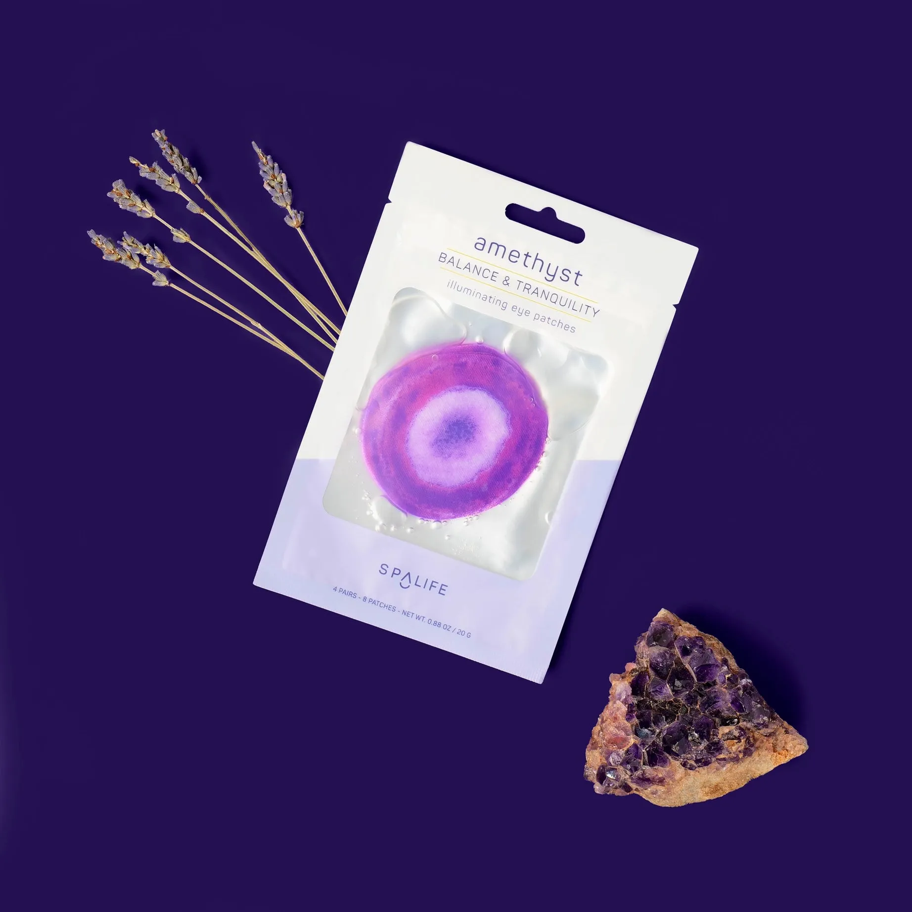 Illuminating Eye Patches - 4 Pairs - Amethyst Inspired