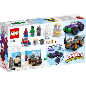 LEGO Marvel Spidey: Hulk vs. Rhino Truck Showdown