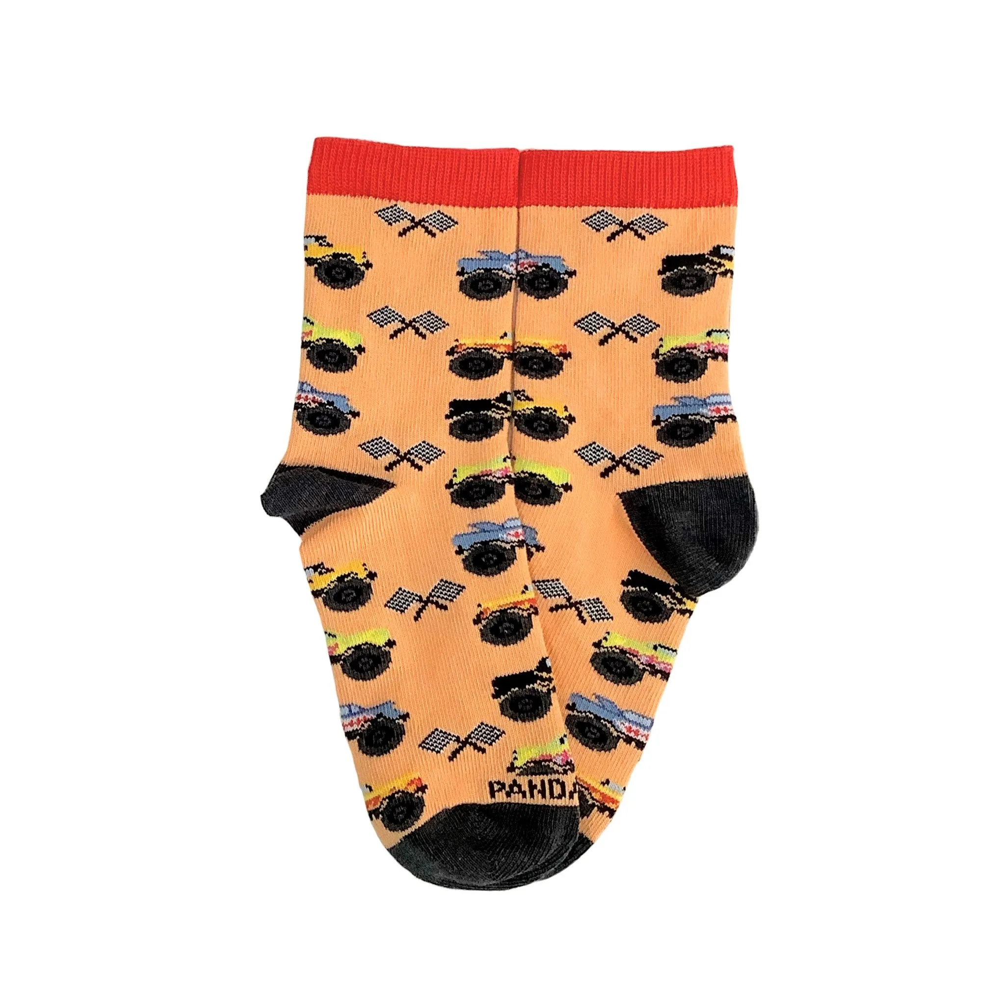 Monster Truck Patterns Socks (Ages 3-7) from Sock Panda