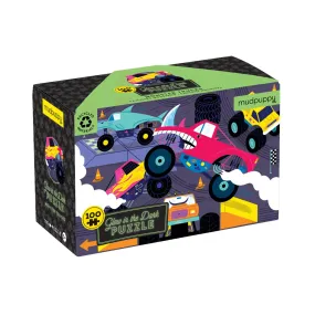 Monster Trucks 100 Piece Glow in the Dark Puzzle