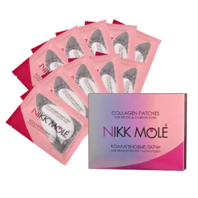 NIKK MOLÉ - Eyebrow and under eye Collagen pads - CHAMOMILE (10 pieces)