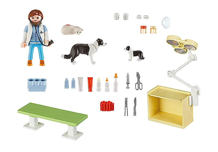 Playmobil City Life: Vet Visit Carry Case