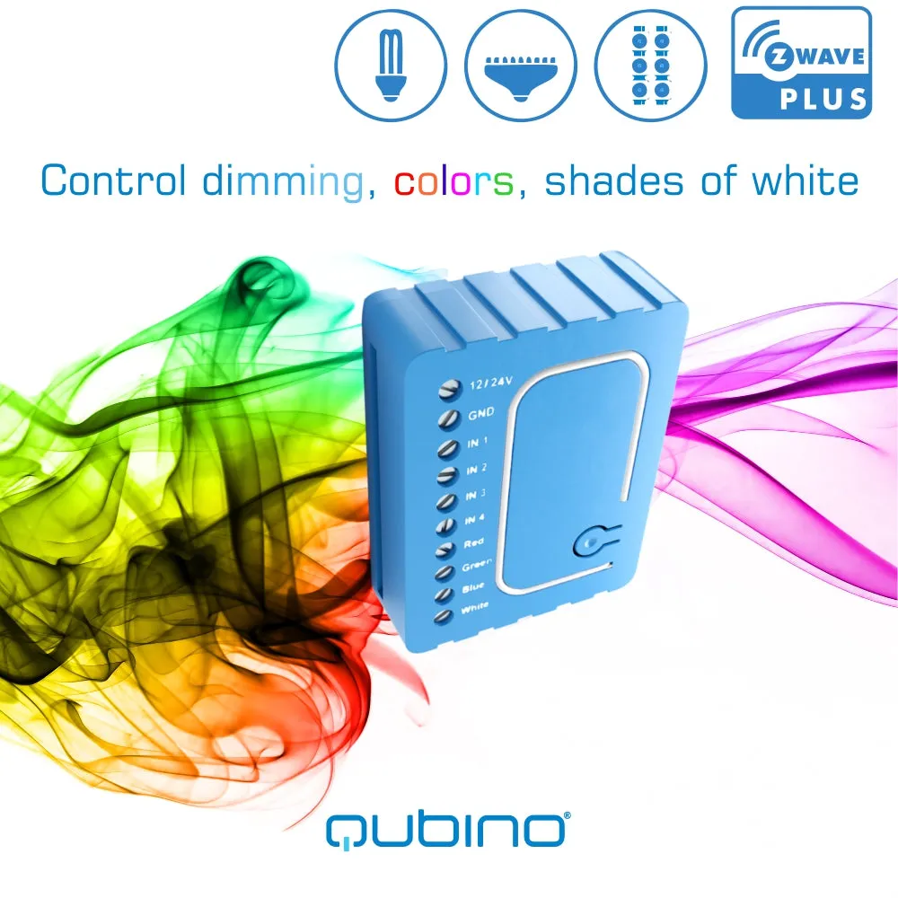 Qubino Z-Wave Plus Flush RGBW Dimmer Module ZMNHWD3 (Garage Sale)