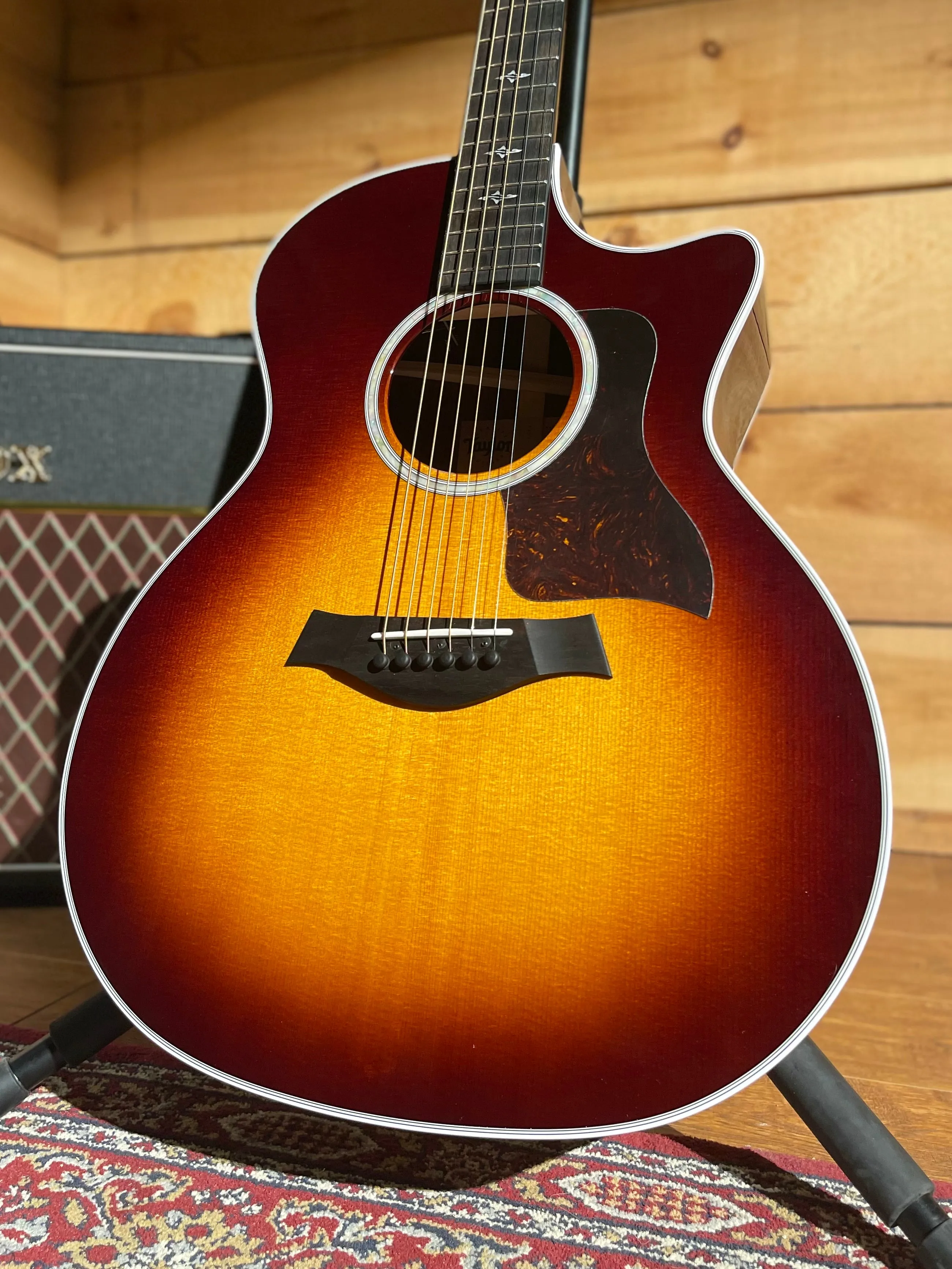 Taylor 414ce-R Tobacco Sunburst, Spruce/Rosewood