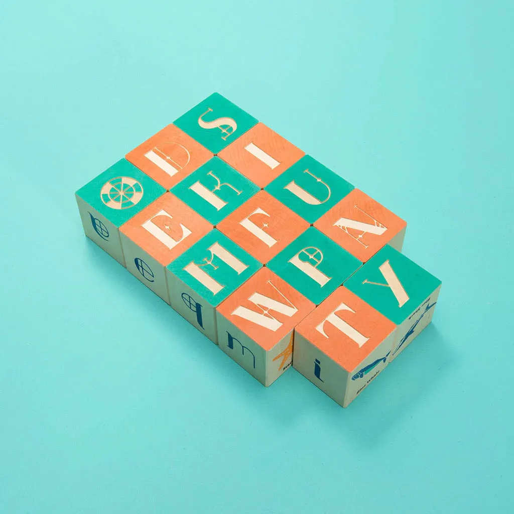 Wooden Ocean Blocks